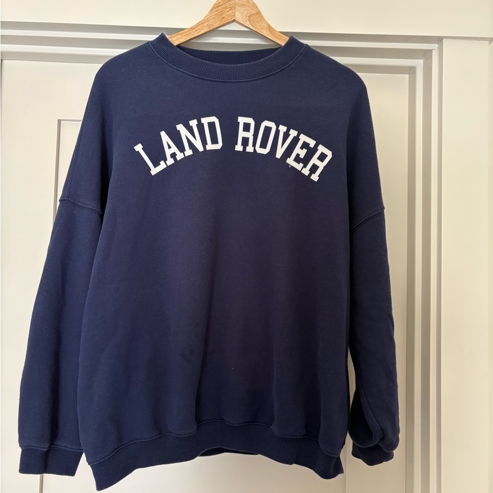 Navy Blue Land Rover Women’s Sweat Set